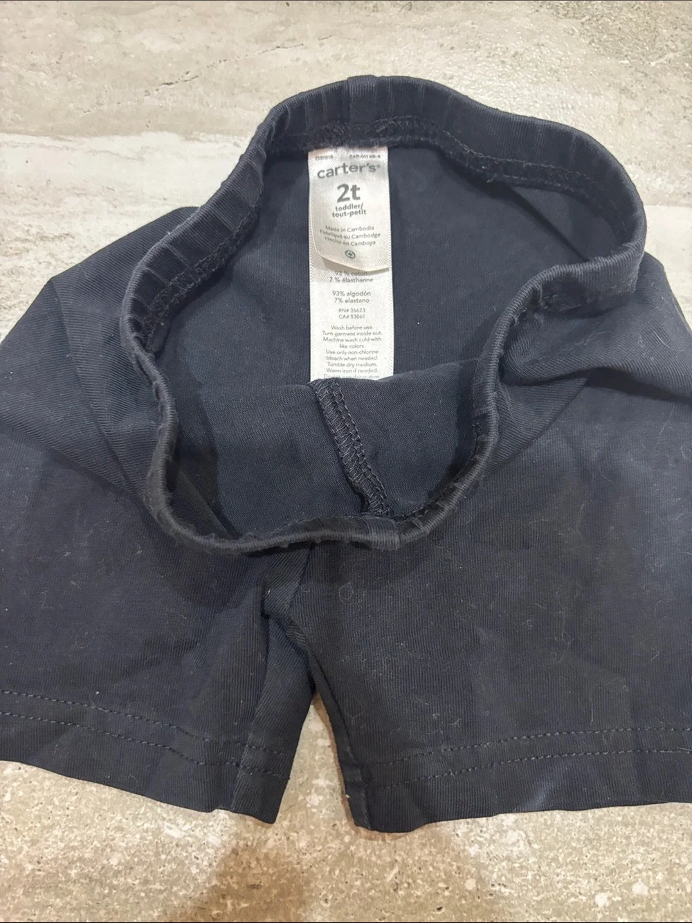 Carter's Navy Toddler Stretch Bike Shorts